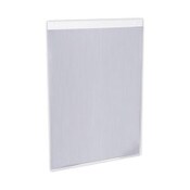 Universal® Wall Mount Sign Holder, 8.5 x 11, Vertical, Clear Item: UNV76882