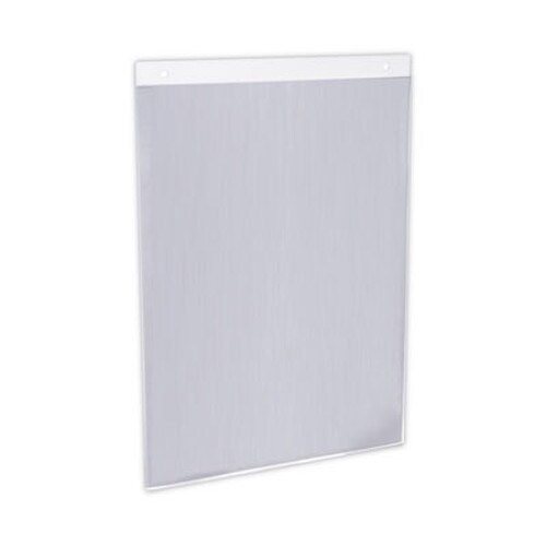 Universal® Wall Mount Sign Holder, 8.5 x 11, Vertical, Clear Item: UNV76882
