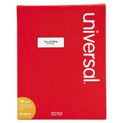 Universal® White Labels, Inkjet/Laser Printers, 1 x 2.63, White, 30/Sheet, 100 Sheets/Box Item: UNV80102