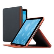 Solo Austin iPad Air Case, Polyester, Gray/Orange Item: USLIPD212610