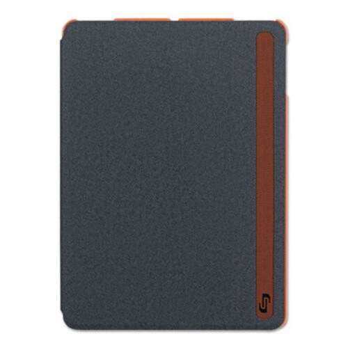 Solo Austin iPad Air Case, Polyester, Gray/Orange Item: USLIPD212610