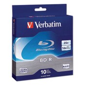 Verbatim® BD-R Blu-Ray Disc, 25 GB, 16x, White, 10/Pack Item: VER97238