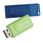 Verbatim® Store 'n' Go USB Flash Drive, 32 GB, Assorted Colors, 2 Pack Item: VER99124