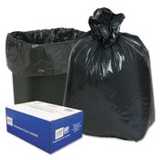 Classic Linear Low-Density Can Liners, 10 gal, 0.6 mil, 24" x 23", Black, 25 Bags/Roll, 20 Rolls/Carton Item: WBI242315B