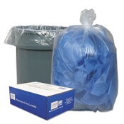 Classic Clear Linear Low-Density Can Liners, 33 gal, 0.63 mil, 33" x 39", Clear, 25 Bags/Roll, 10 Rolls/Carton Item: WBI333916C