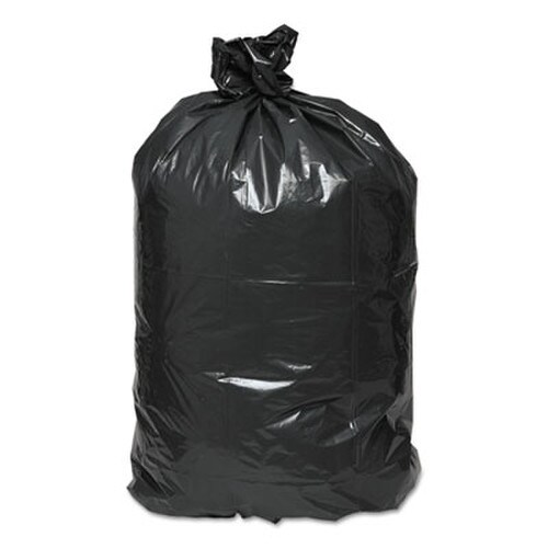 Classic Linear Low-Density Can Liners, 45 gal, 0.63 mil, 40" x 46", Black, 25 Bags/Roll, 10 Rolls/Carton Item: WBI404616B