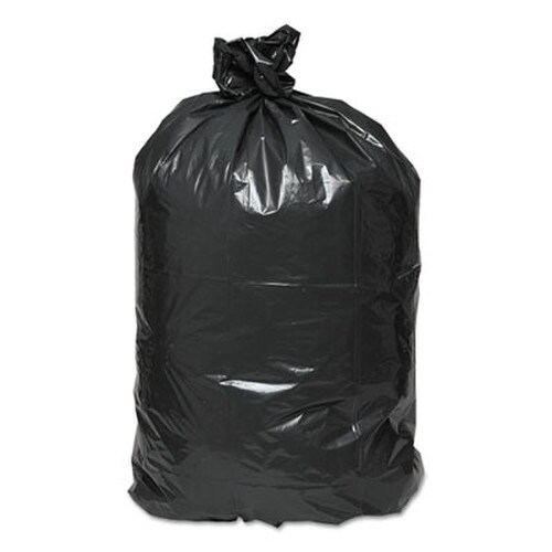 Earthsense® Commercial Linear Low Density Recycled Can Liners, 45 gal, 1.25 mil, 40" x 46", Black, 10 Bags/Roll, 10 Rolls/Carton Item: WBIRNW4850