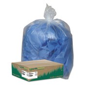 Earthsense® Commercial Linear Low Density Clear Recycled Can Liners, 60 gal, 1.5 mil, 38" x 58", Clear, 10 Bags/Roll, 10 Rolls/Carton Item: WBIRNW5815C
