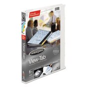 Wilson Jones® View-Tab Presentation Round Ring View Binder With Tabs, 3 Rings, 0.63" Capacity, 11 x 8.5, White Item: WLJ55364