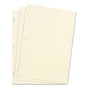 Wilson Jones® Looseleaf Minute Book Ledger Sheets, 14 x 8.5, Ivory, Loose Sheet 100/Box Item: WLJ90130