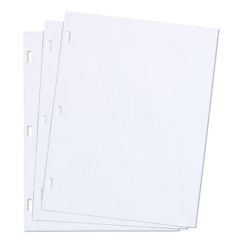 Wilson Jones® Ledger Sheets for Corporation and Minute Book, 11 x 8.5, White, Loose Sheet, 100/Box Item: WLJ90310
