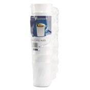 WNA Classicware Plastic Coffee Mugs, 8 oz, White, 8 Pack, 24 Packs/Carton Item: WNARSCWM8248W