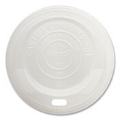 World Centric® PLA Lids for Hot Cups, Fits 8 oz Cups, White, 1,000/Carton Item: WORCULCS8