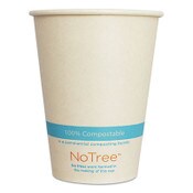 World Centric® NoTree Paper Cold Cups, 12 oz, Natural, 1,000/Carton Item: WORCUSU12C