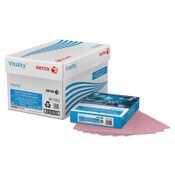 xerox™ Multipurpose Pastel Colored Paper, 20 lb Bond Weight, 8.5 x 11, Pink, 500/Ream Item: XER3R11052